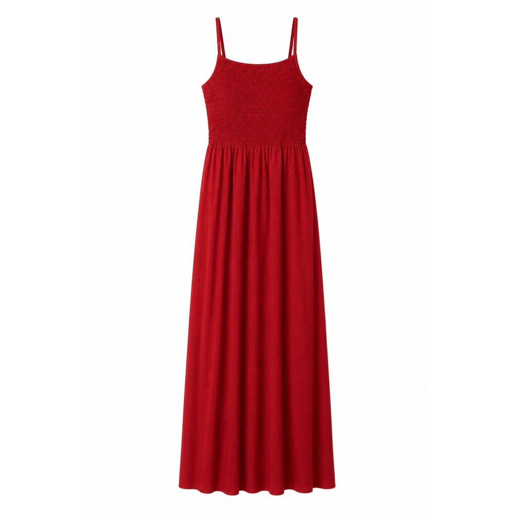 OLD NAVY SMOCKED CASUAL EVERYDAY WEAR COMFORTABLE MAXI DRESS